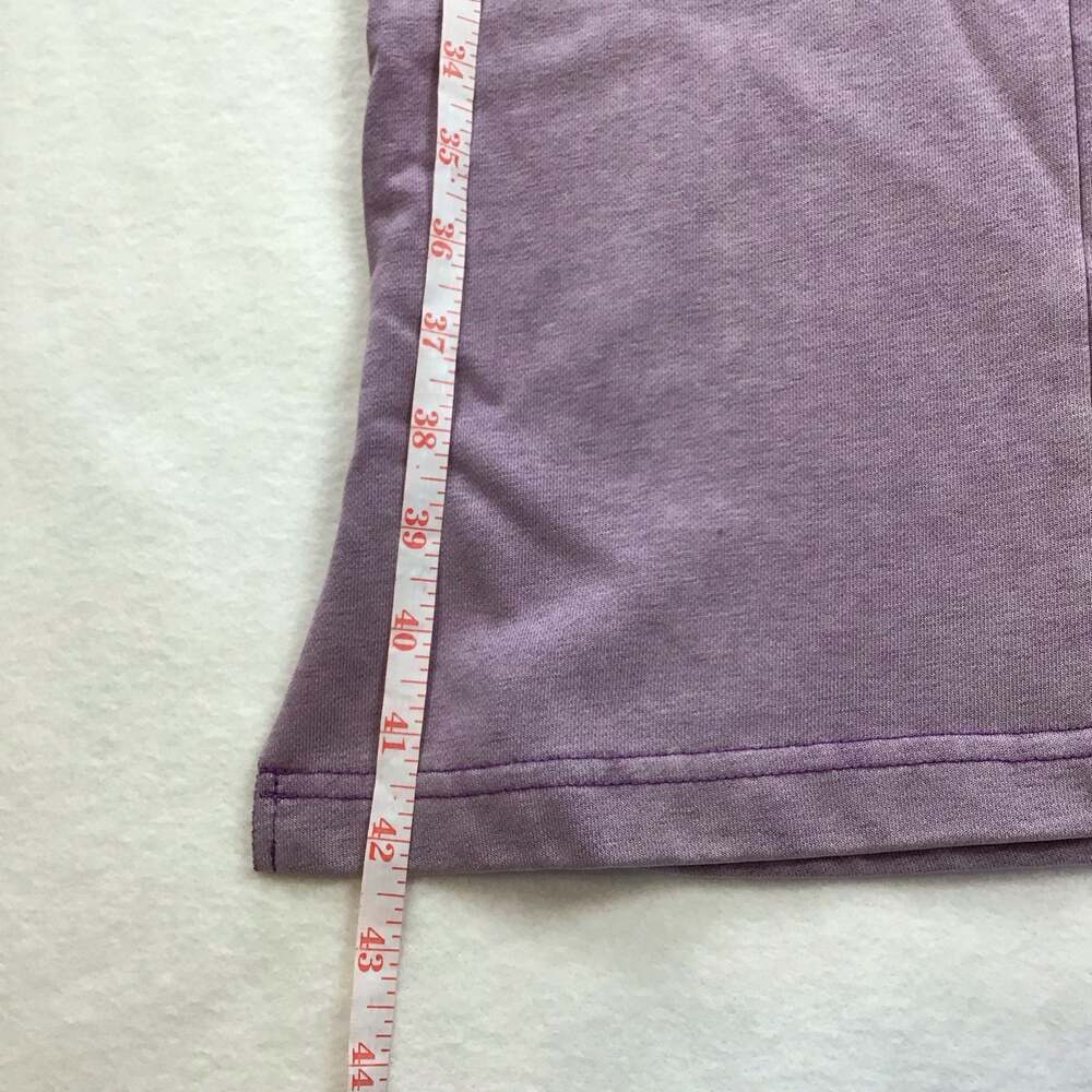 The Mayfair Group You Deserve Flowers Wide Leg Sweatpants Purple XS - Picture 3 of 14
